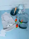 Kit de alimentación complementaria con plato de conejo